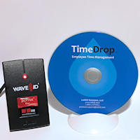 TimeDrop Time Clock PcProx Plus RFID Reader Kit